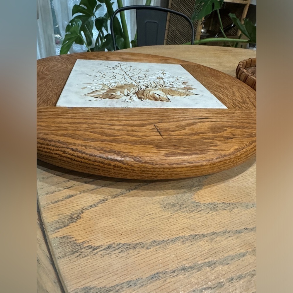 Vintage Wooden Lazy Susan‎ - Picture 3 of 6
